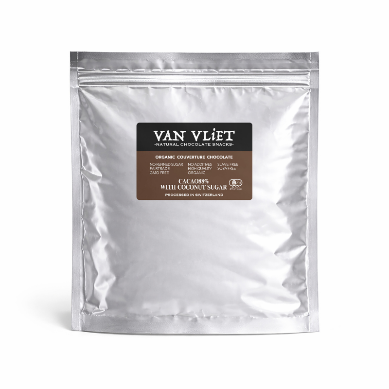 有機ビタークーベルチュールチョコレート（カカオ88％）