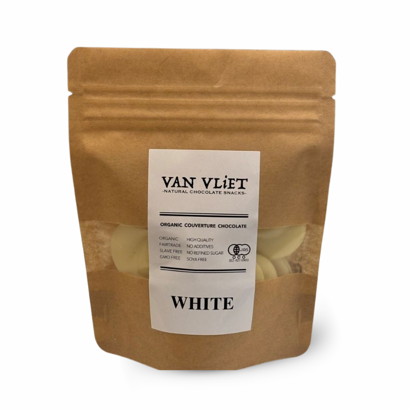 有機ホワイトクーベルチュールチョコレート