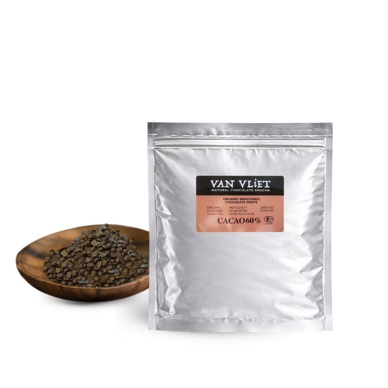 有機ベイクステイブル・チョコレートドロップス（カカオ60％）