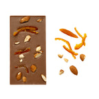 ミルクチョコレート　アーモンドと伊予柑